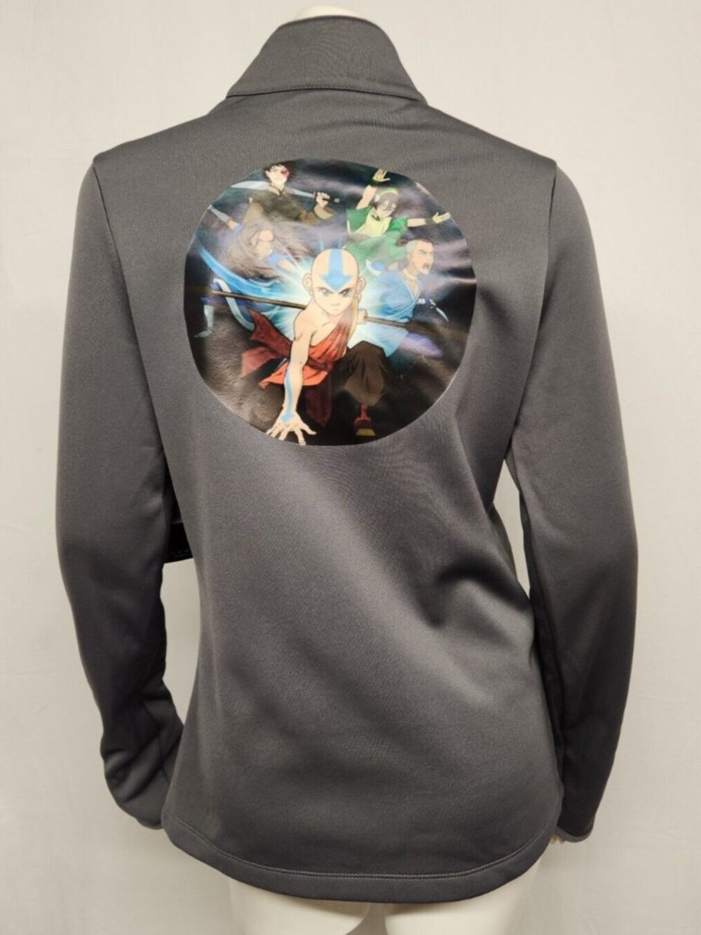 NWT NikeGolf Dri Fit Women's M Avatar The Last Air Bender Gray Zip Up Jacket